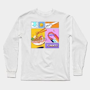 Yummy Ramen Long Sleeve T-Shirt